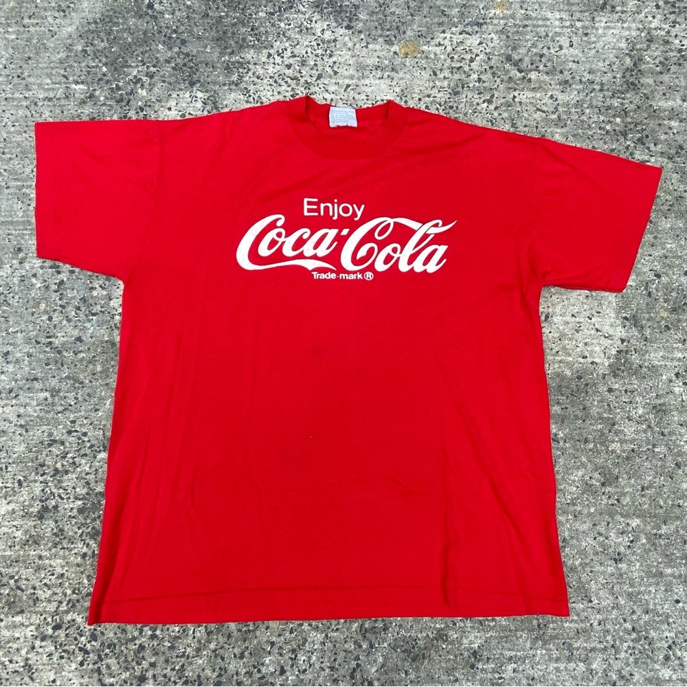 Vintage 80s Coca-Cola promo tee